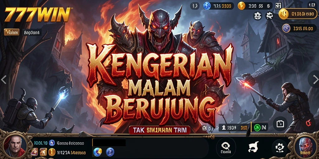 Gameplay menegangkan di 777WIN dengan suasana Horror yang mencekam.
