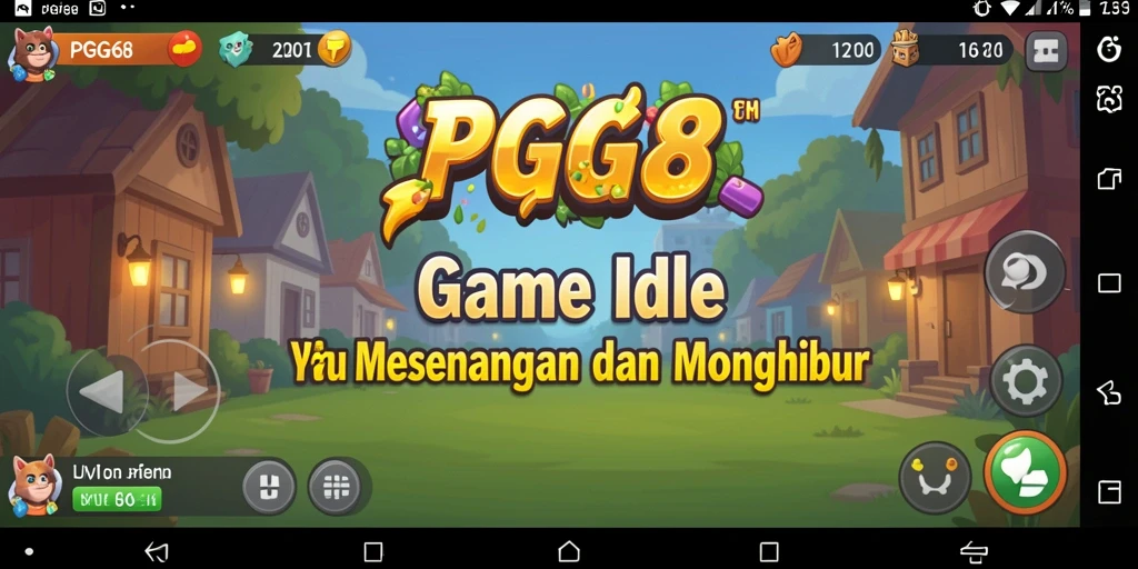 Tampilan gameplay PGG68 yang menakjubkan dan interaktif.
