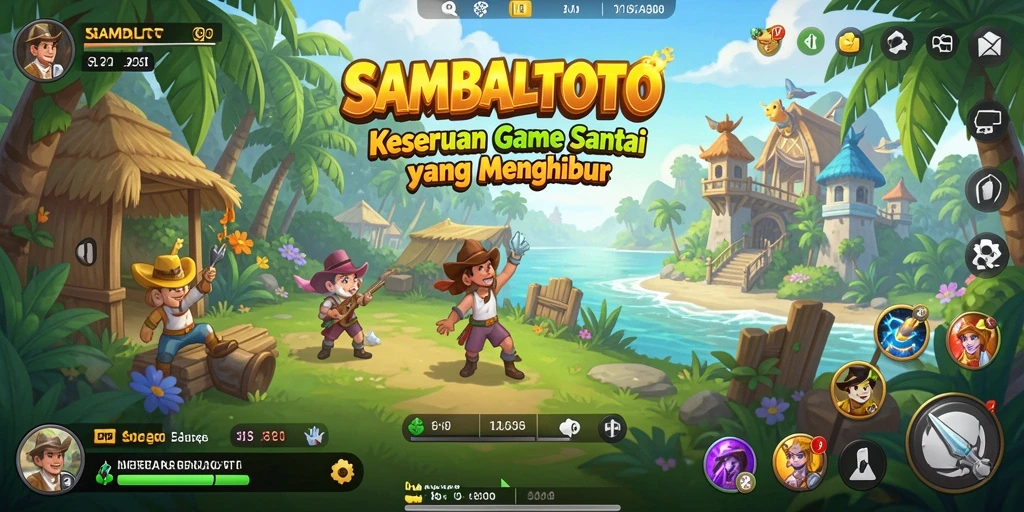 Screenshot gameplay SAMBALTOTO yang menampilkan keseruan bermain.