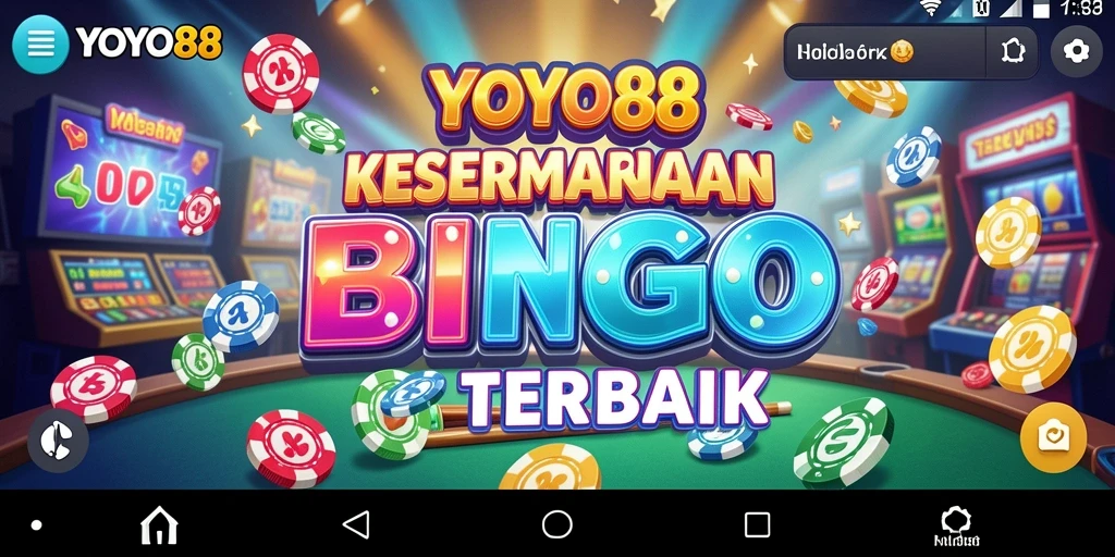 Tampilan gameplay di YOYO88 dengan suasana Bingo yang seru.
